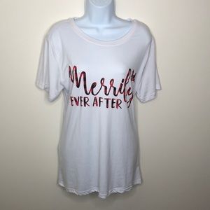 Women’s The Ring Box Merrily Ever After T-Shirt